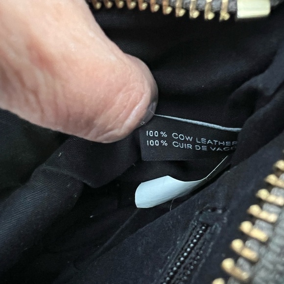 Marc by Marc Jacobs Y2K gray leather pouchette crossbody bag pleated lined - Picture 9 of 14